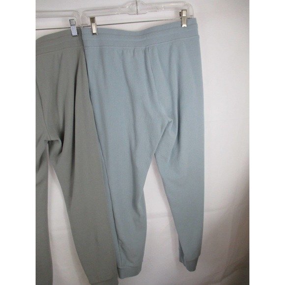 Lot 2 Size X-Small Marc New York Ladies' Ribbed Drawstring Jogger Pants Athletic - Picture 7 of 7